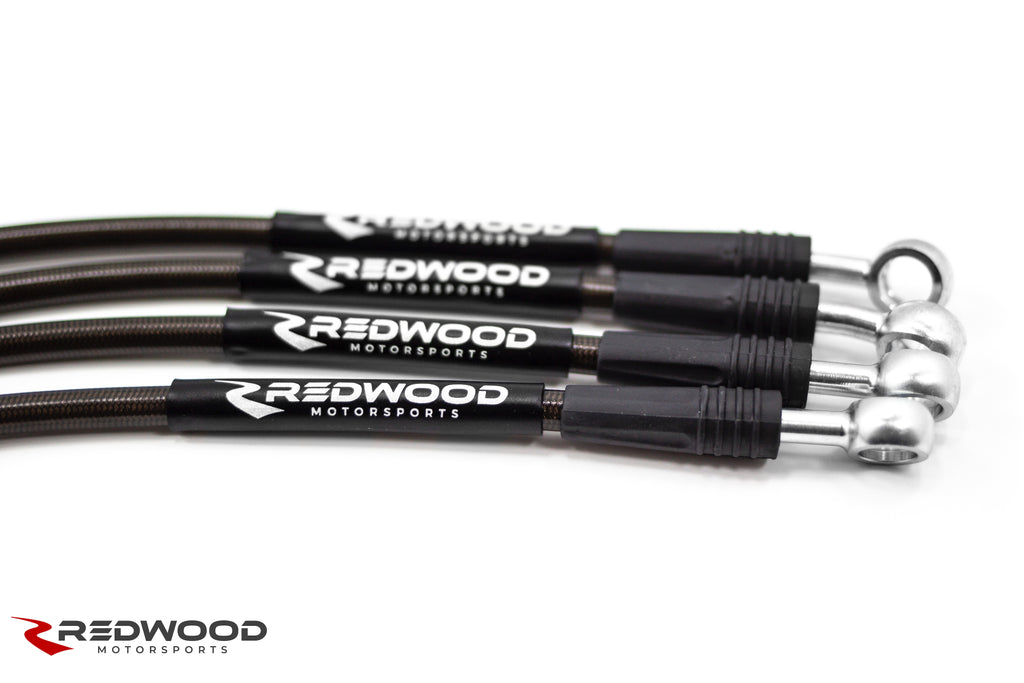 Redwood Motorsports Stainless Steel Brake Lines - Model 3 / Y