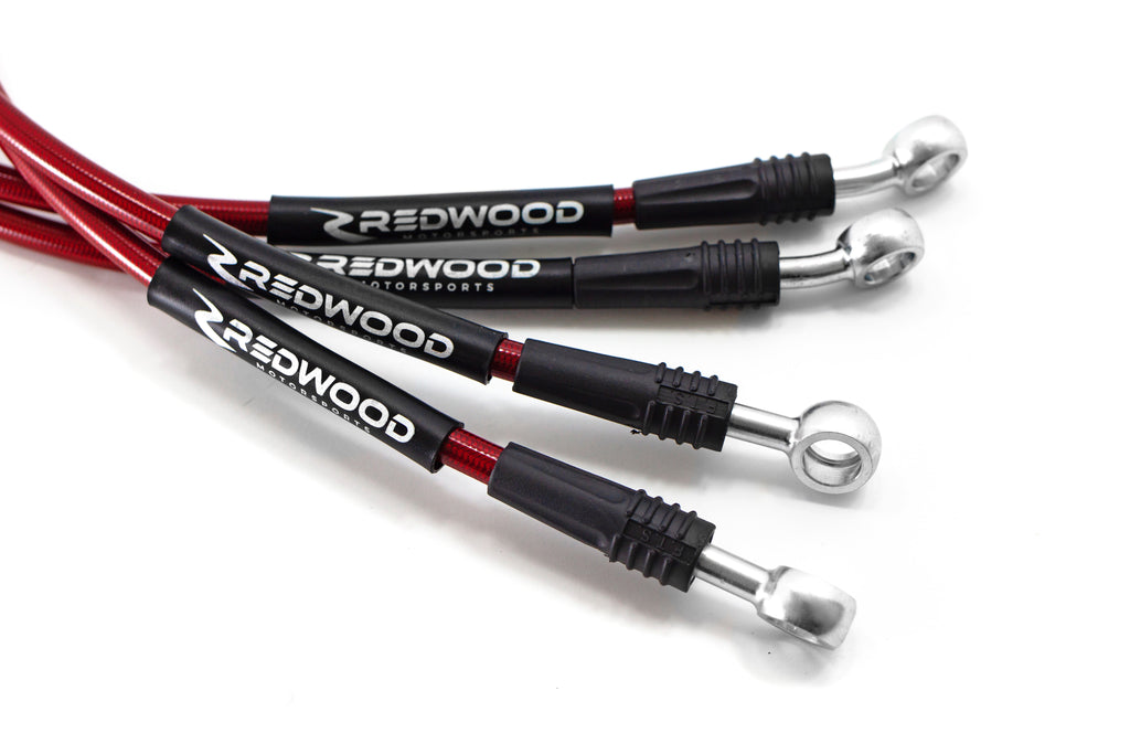 Redwood Motorsports Stainless Steel Brake Lines - Model 3 / Y