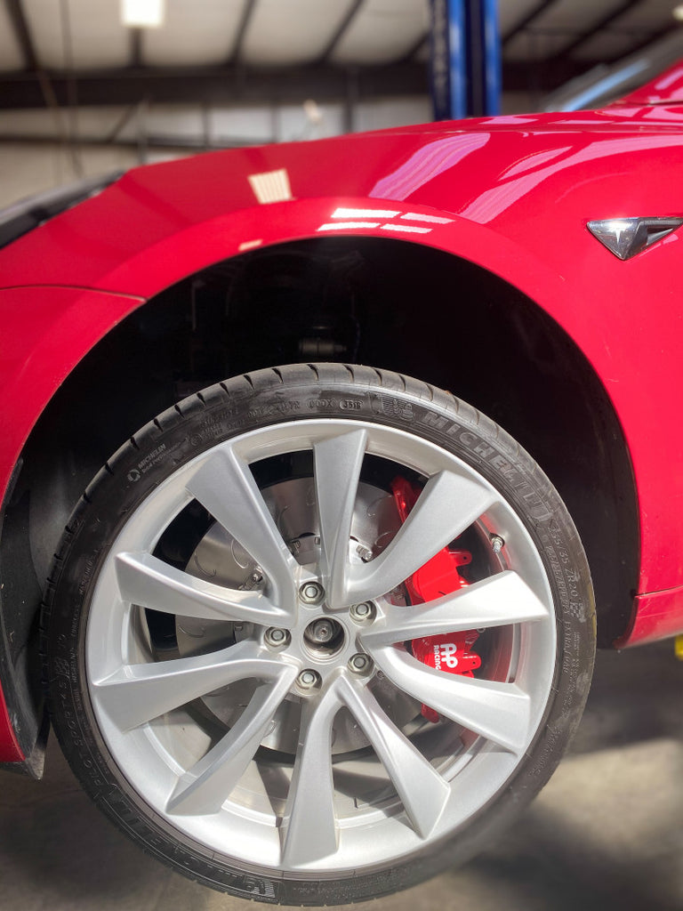 AP Racing Radi-CAL "Road & Track" Big Brake Kit - Tesla Model 3